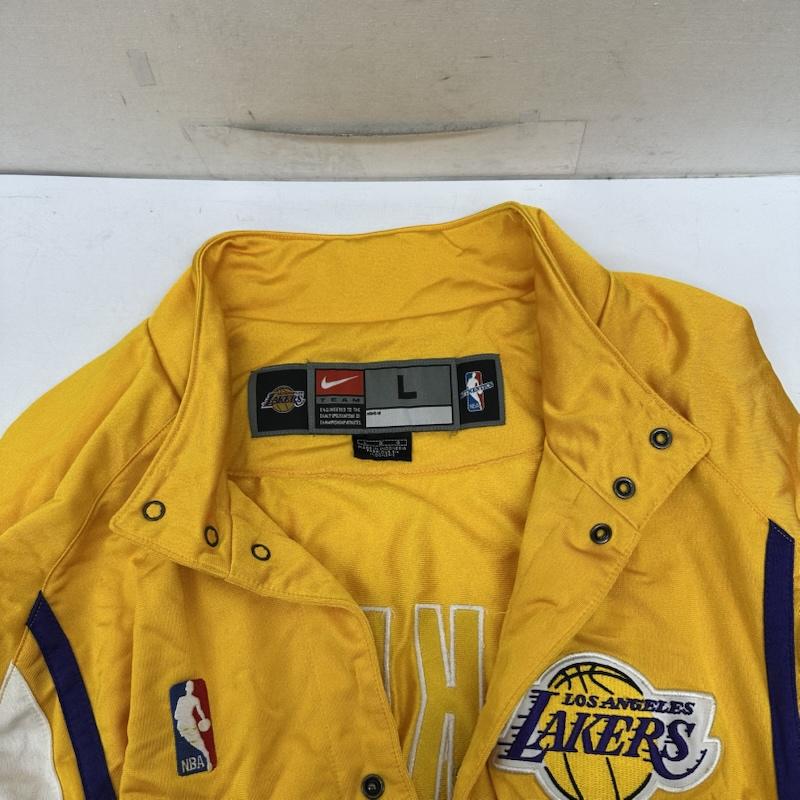 ナイキ NIKE ジャケット、上着 ジャンパー、ブルゾン 90s 00s LAKERS ウォームアップ ジャージ L 黄 / イエロー / yellow メンズ USED 古着 中古 50155149