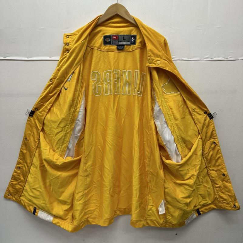 ナイキ NIKE ジャケット、上着 ジャンパー、ブルゾン 90s 00s LAKERS ウォームアップ ジャージ L 黄 / イエロー / yellow メンズ USED 古着 中古 50155149