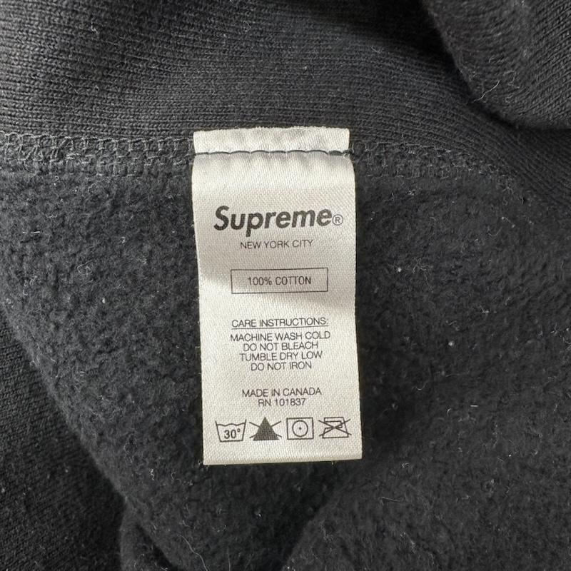シュプリーム Supreme パーカー 長袖 19AW Bandana Box Logo Hooded Sweatshirt ロゴ 刺繍 パーカー L 黒 / ブラック / black メンズ USED 古着 中古 50155150