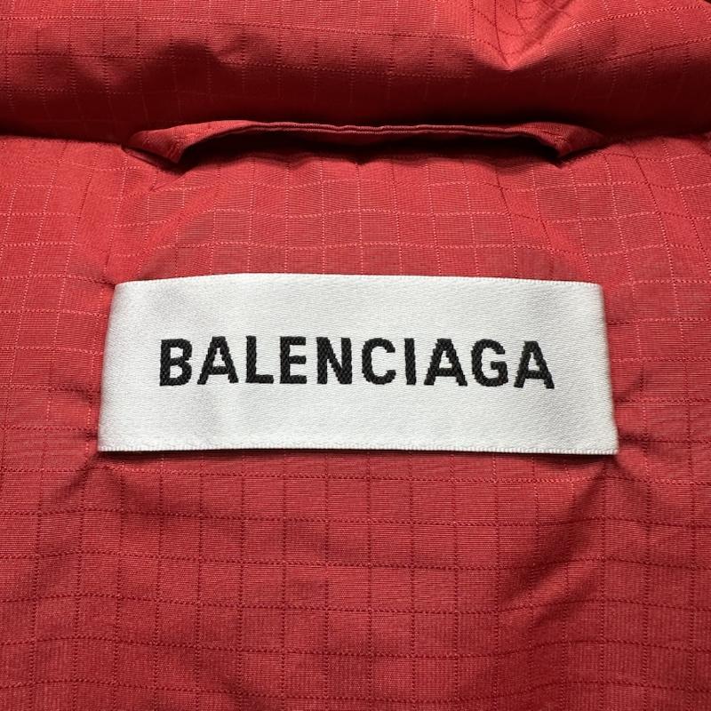 バレンシアガ BALENCIAGA ジャケット、上着 ジャンパー、ブルゾン New Swing Puffer 中綿 ナイロン ジャケット 555346 tyd33 36 赤 / レッド / red レディース USED 古着 中古 50155151