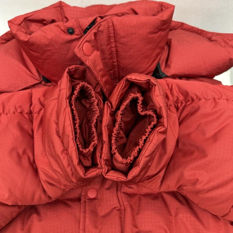 バレンシアガ BALENCIAGA ジャケット、上着 ジャンパー、ブルゾン New Swing Puffer 中綿 ナイロン ジャケット 555346 tyd33 36 赤 / レッド / red レディース USED 古着 中古 50155151
