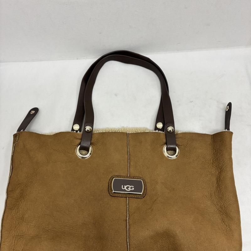 アグ UGG トートバッグ トートバッグ ムートン ボア トートバッグ ブラウン スエード ファー - レディース USED 古着 中古 50155157