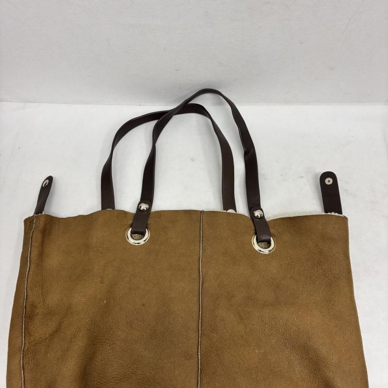 アグ UGG トートバッグ トートバッグ ムートン ボア トートバッグ ブラウン スエード ファー - レディース USED 古着 中古 50155157