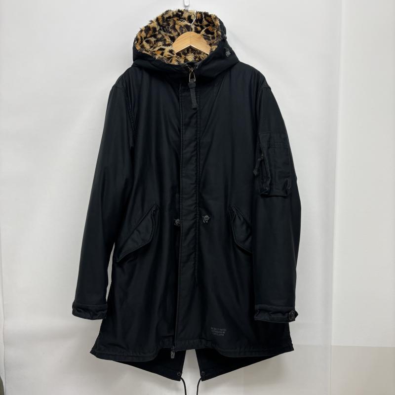 ワコマリア WACKO MARIA ジャケット、上着 ジャンパー、ブルゾン モッズコート15AW M-51 DJマリア MUZIK CITY 裏地 レオパード 38 メンズ USED 古着 中古 50155160