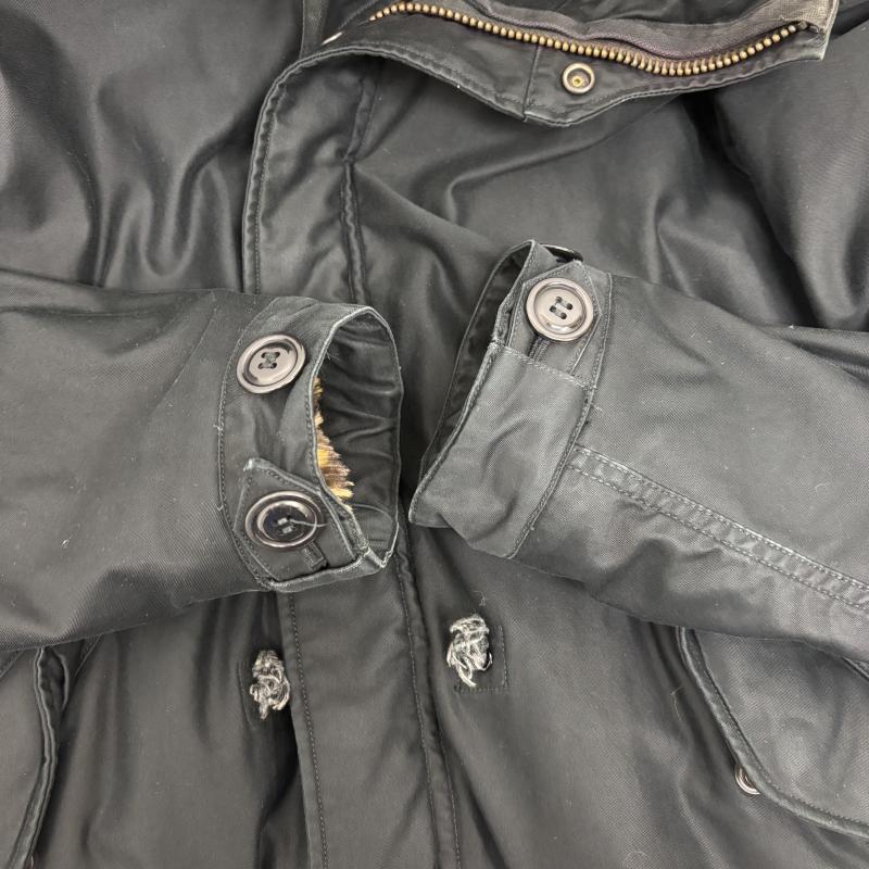 ワコマリア WACKO MARIA ジャケット、上着 ジャンパー、ブルゾン モッズコート15AW M-51 DJマリア MUZIK CITY 裏地 レオパード 38 メンズ USED 古着 中古 50155160