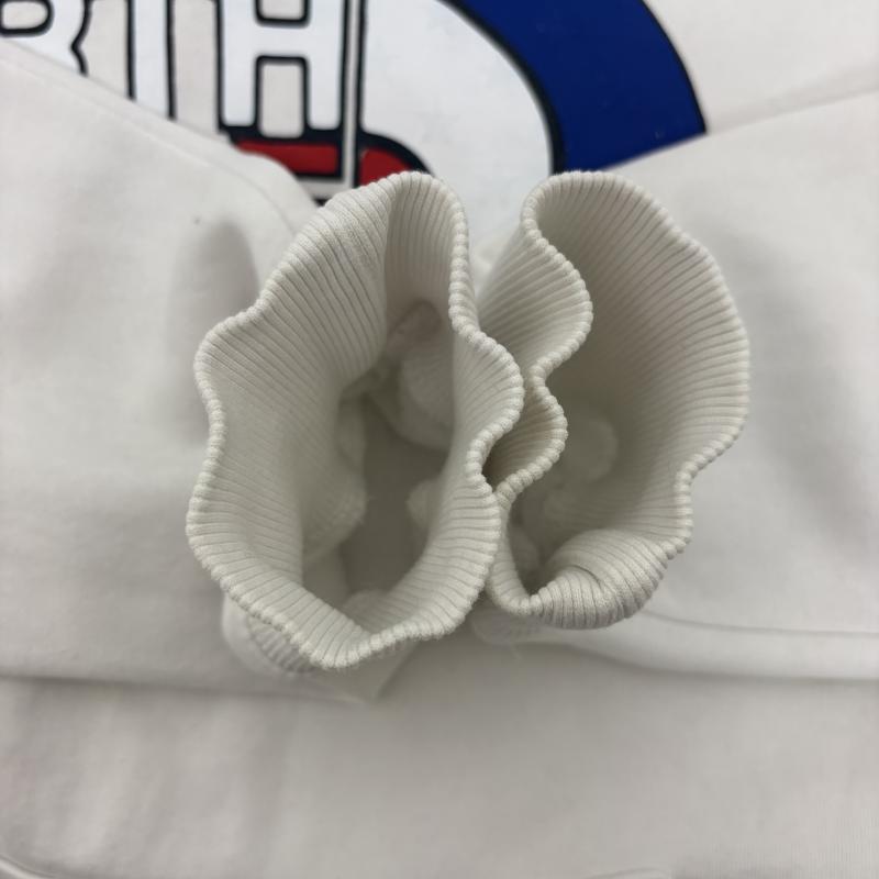 ザノースフェイス THE NORTH FACE パーカー 長袖 パーカー 裏起毛 USABOXロゴ フーディ 星条旗 M 白 / ホワイト / white メンズ USED 古着 中古 50155173