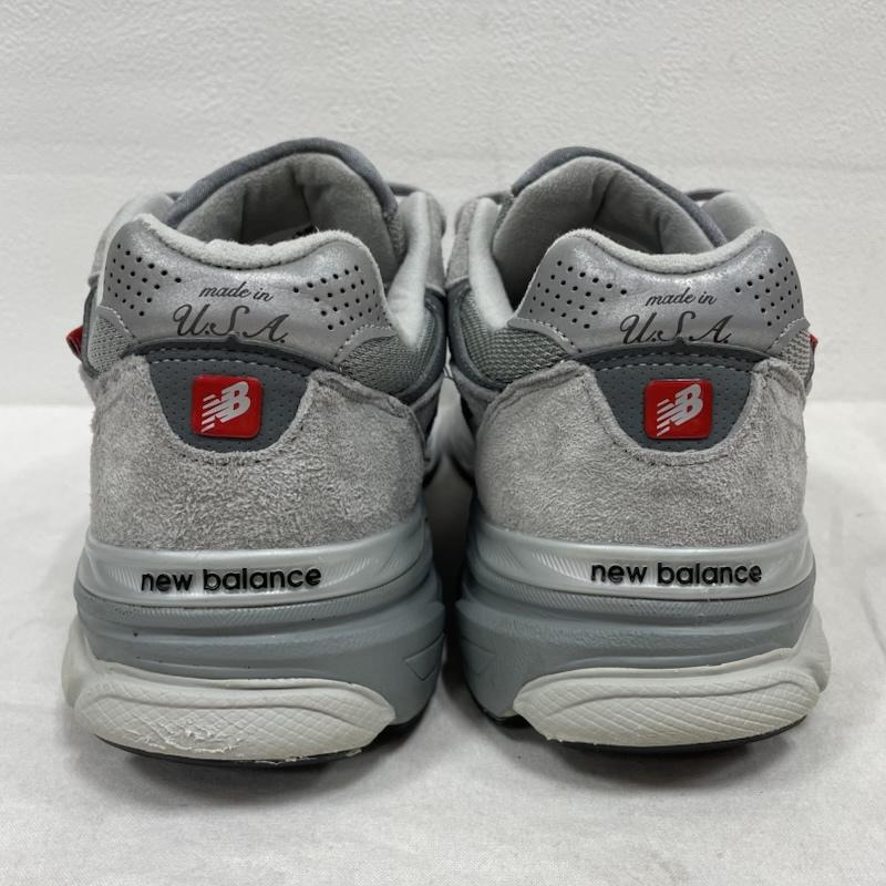 ニューバランス New Balance スニーカー スニーカー M990VS3 VERSION3 40周年 MADE IN USA ウルヴァリン製 ピッグ スエード メッシュ ENCAP スニーカー 28.0cm ロゴ、文字 灰 / グレー / gray メンズ USED 古着 中古 50155177