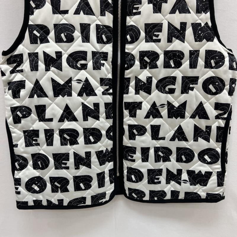 ウィアード WEIRDO ベスト ベスト ダイヤモンド ステッチ プラネット キルティングベスト XL 白 / ホワイト / white メンズ USED 古着 中古 50155181
