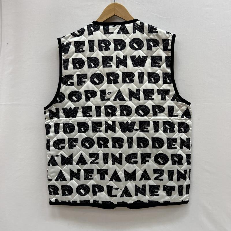 ウィアード WEIRDO ベスト ベスト ダイヤモンド ステッチ プラネット キルティングベスト XL 白 / ホワイト / white メンズ USED 古着 中古 50155181