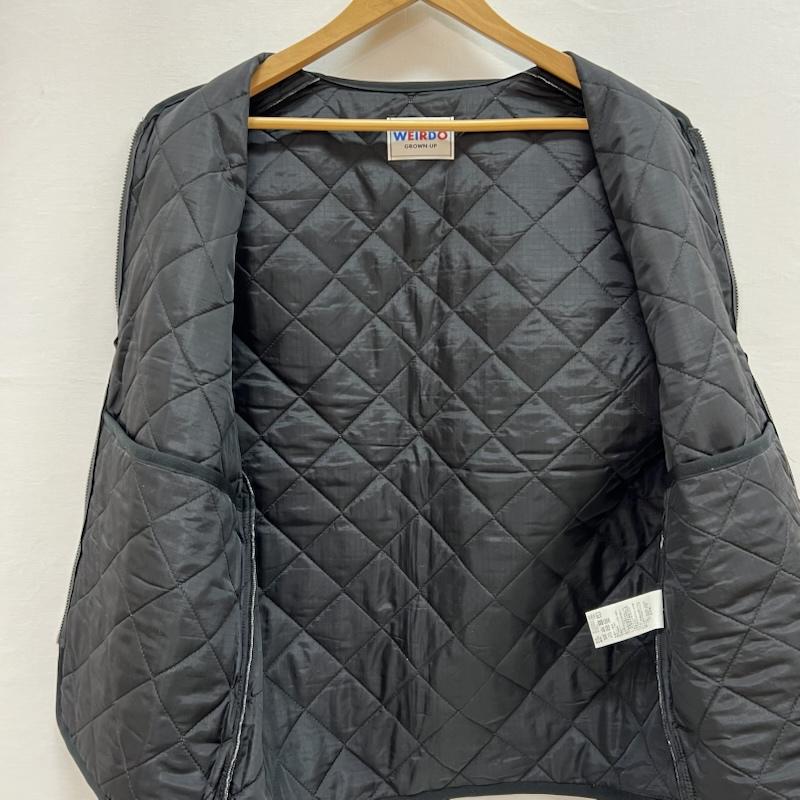 ウィアード WEIRDO ベスト ベスト ダイヤモンド ステッチ プラネット キルティングベスト XL 白 / ホワイト / white メンズ USED 古着 中古 50155181