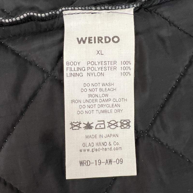 ウィアード WEIRDO ベスト ベスト ダイヤモンド ステッチ プラネット キルティングベスト XL 白 / ホワイト / white メンズ USED 古着 中古 50155181