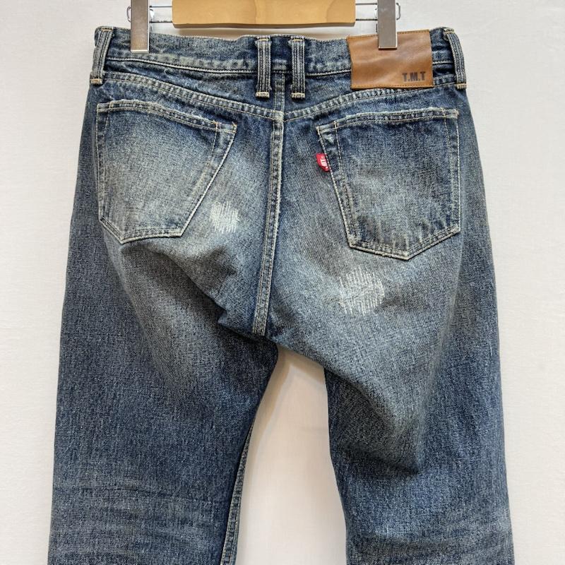 ティーエムティー TMT パンツ デニム、ジーンズ ダメージ ビンテージ加工 セルビッチ デニムパンツ TYPE 501XX M メンズ USED 古着 中古 50155188
