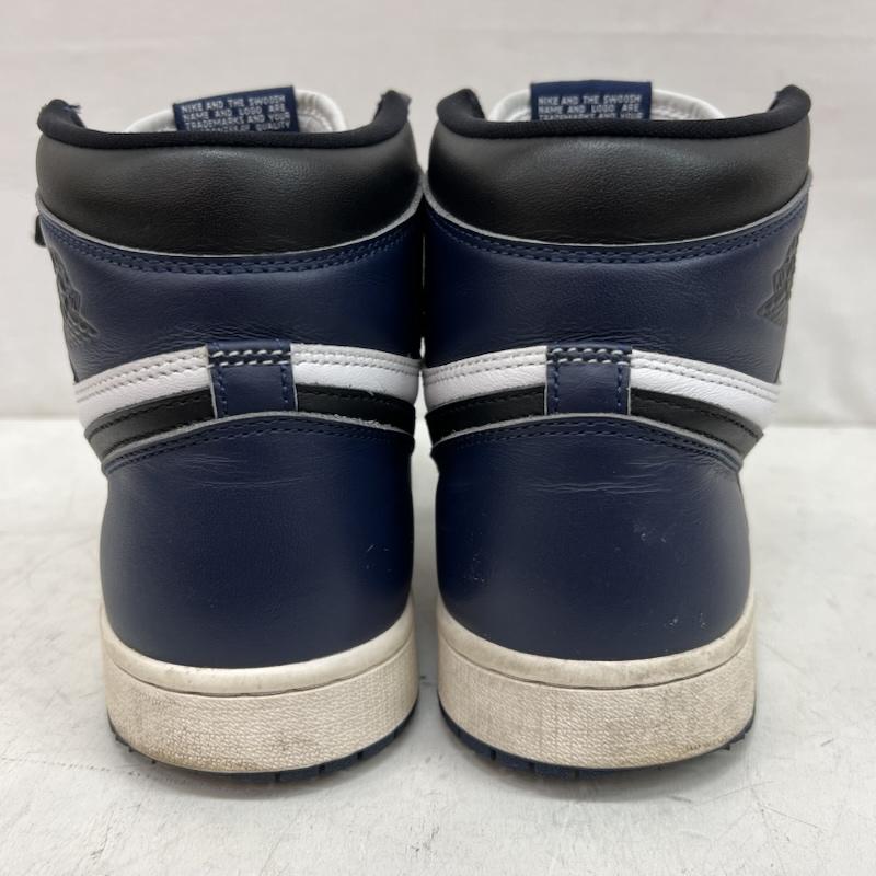 ナイキ NIKE スニーカー スニーカー Air Jordan 1 Retro High OG エアジョーダン ミッドナイトネイビー DZ5485-40 28.0cm メンズ USED 古着 中古 50155189