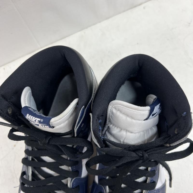 ナイキ NIKE スニーカー スニーカー Air Jordan 1 Retro High OG エアジョーダン ミッドナイトネイビー DZ5485-40 28.0cm メンズ USED 古着 中古 50155189
