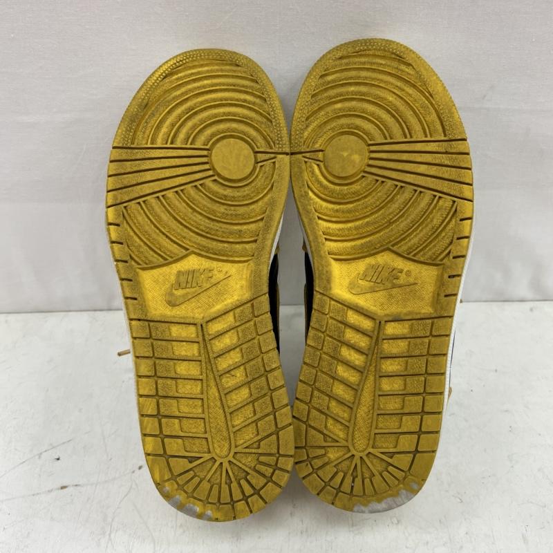 ナイキ NIKE スニーカー スニーカー Air Jordan 1 Retro High OG 555088-701 エア ジョーダン ポレン 27.0cm 黒 / ブラック / black X 黄 / イエロー / yellow メンズ USED 古着 中古 50155191