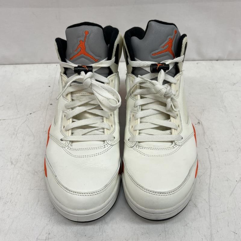 ナイキ NIKE スニーカー スニーカー AIR JORDAN 5  ORANGE BLAZE  DC1060-100 エアジョーダン 27.5cm メンズ USED 古着 中古 50155192