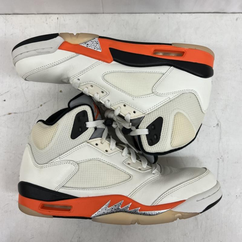 ナイキ NIKE スニーカー スニーカー AIR JORDAN 5  ORANGE BLAZE  DC1060-100 エアジョーダン 27.5cm メンズ USED 古着 中古 50155192