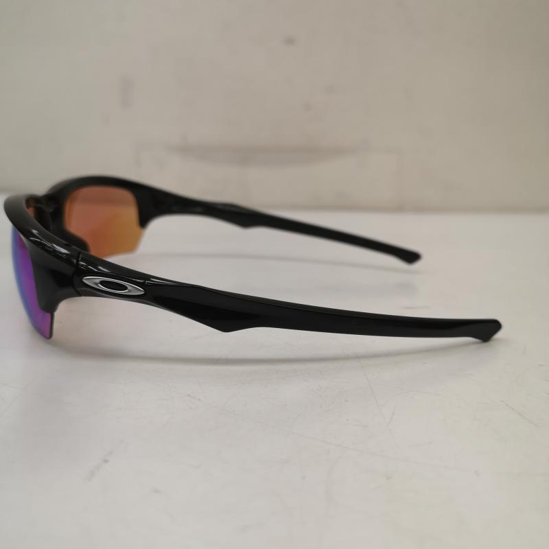オークリー OAKLEY めがね・サングラス サングラス フラックベータ oo9372-0565 ローブリッジフィット サングラス プリズム - 黒 / ブラック / black メンズ USED 古着 中古 50155197