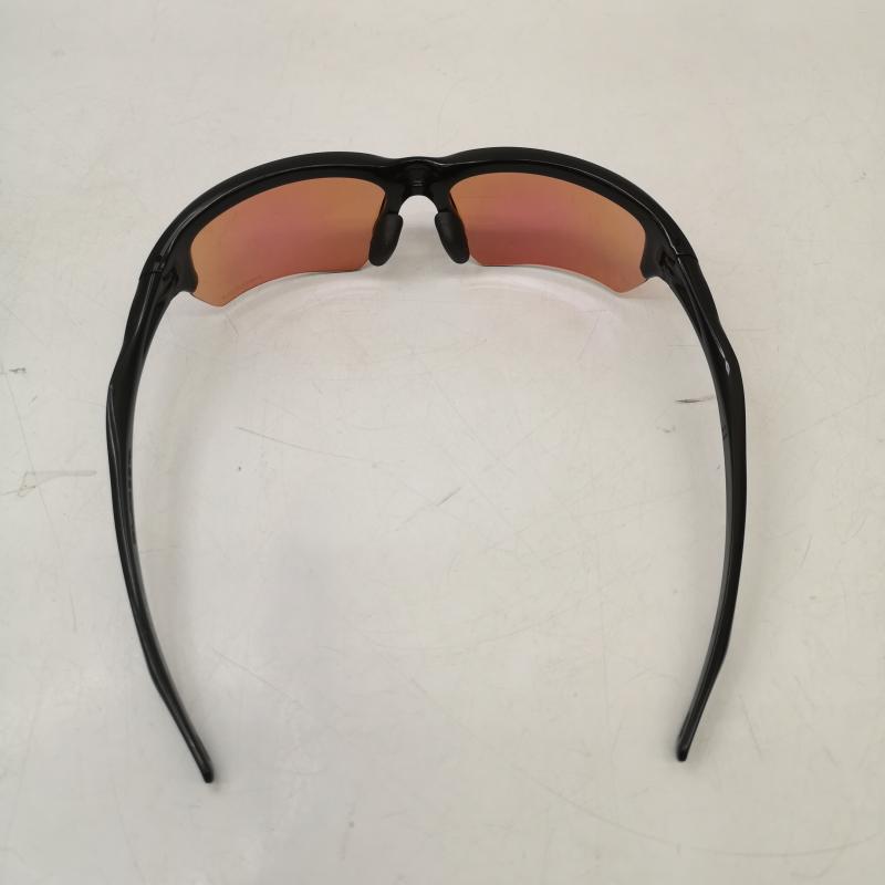 オークリー OAKLEY めがね・サングラス サングラス フラックベータ oo9372-0565 ローブリッジフィット サングラス プリズム - 黒 / ブラック / black メンズ USED 古着 中古 50155197