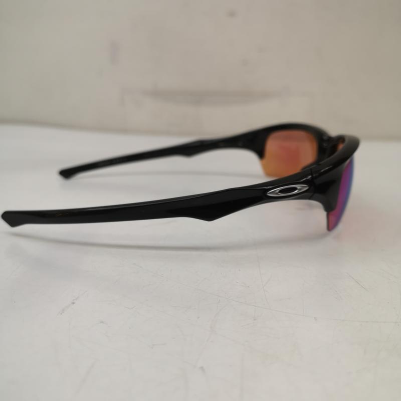 オークリー OAKLEY めがね・サングラス サングラス フラックベータ oo9372-0565 ローブリッジフィット サングラス プリズム - 黒 / ブラック / black メンズ USED 古着 中古 50155197