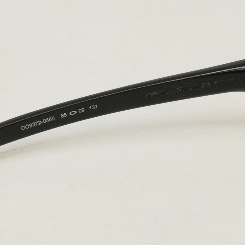 オークリー OAKLEY めがね・サングラス サングラス フラックベータ oo9372-0565 ローブリッジフィット サングラス プリズム - 黒 / ブラック / black メンズ USED 古着 中古 50155197
