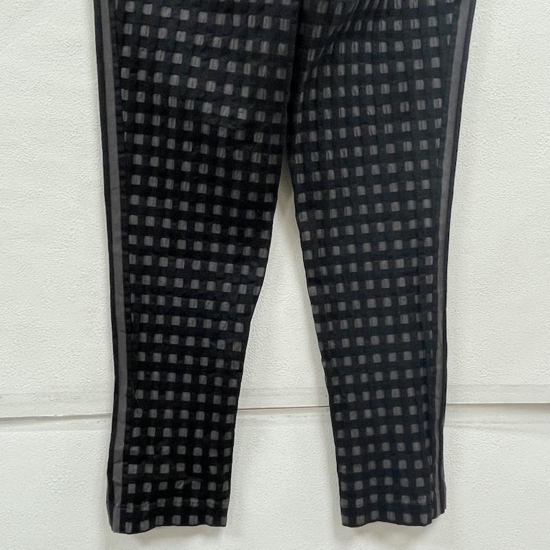 イッセイミヤケハート ISSEY MIYAKE Haat パンツ ワークパンツ、ペインターパンツ チェック柄 パンツ ストレッチ ジッパーフライ 3 チェック チャコールグレー / チャコールグレー / X 黒 / ブラック / black レディース USED 古着 中古 50155199