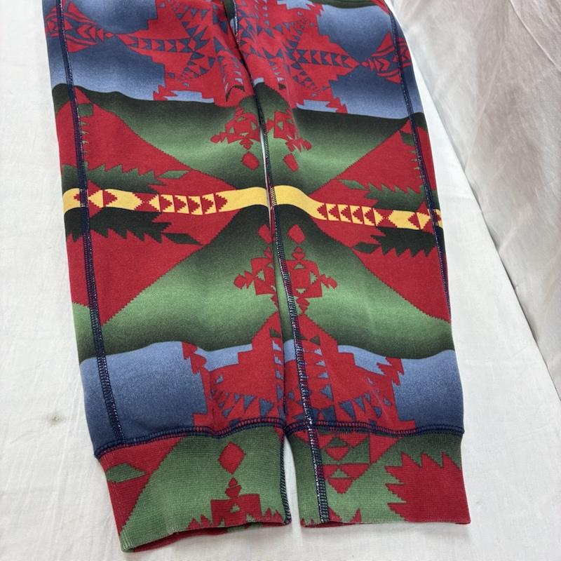 ラルフローレン RALPHLAUREN ボトムス ボトムス RLX ネイティブ柄 イージー スウェットパンツ - 総柄 X ネイティブ柄 X ロゴ、文字 X 刺繍 マルチカラー / マルチカラー / multicolor メンズ USED 古着 中古 50155214