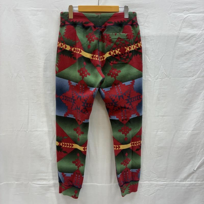ラルフローレン RALPHLAUREN ボトムス ボトムス RLX ネイティブ柄 イージー スウェットパンツ - 総柄 X ネイティブ柄 X ロゴ、文字 X 刺繍 マルチカラー / マルチカラー / multicolor メンズ USED 古着 中古 50155214