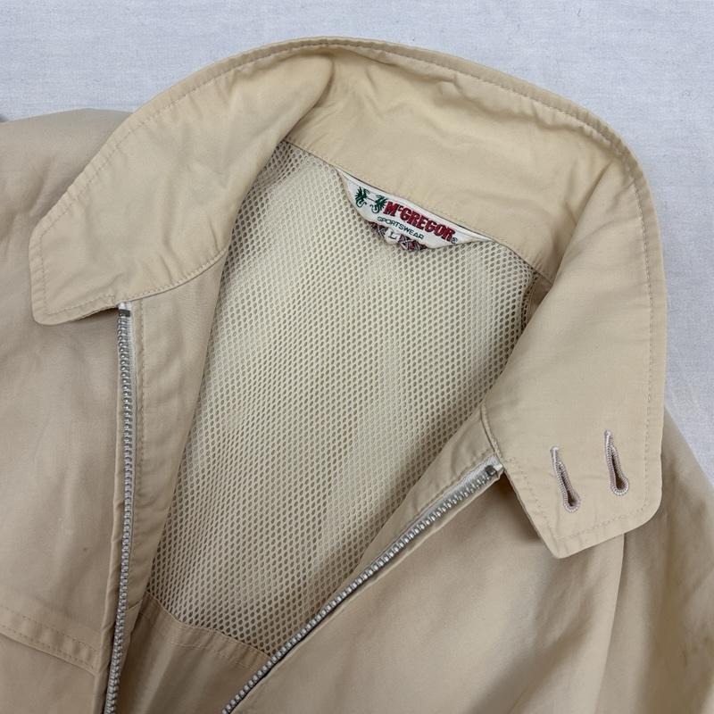 マックレガー McGREGOR ジャケット、上着 ジャンパー、ブルゾン 70年代 ビンテージ 三角タグ ワーク ジャケット 70s VINTAGE L メンズ USED 古着 中古 50155221