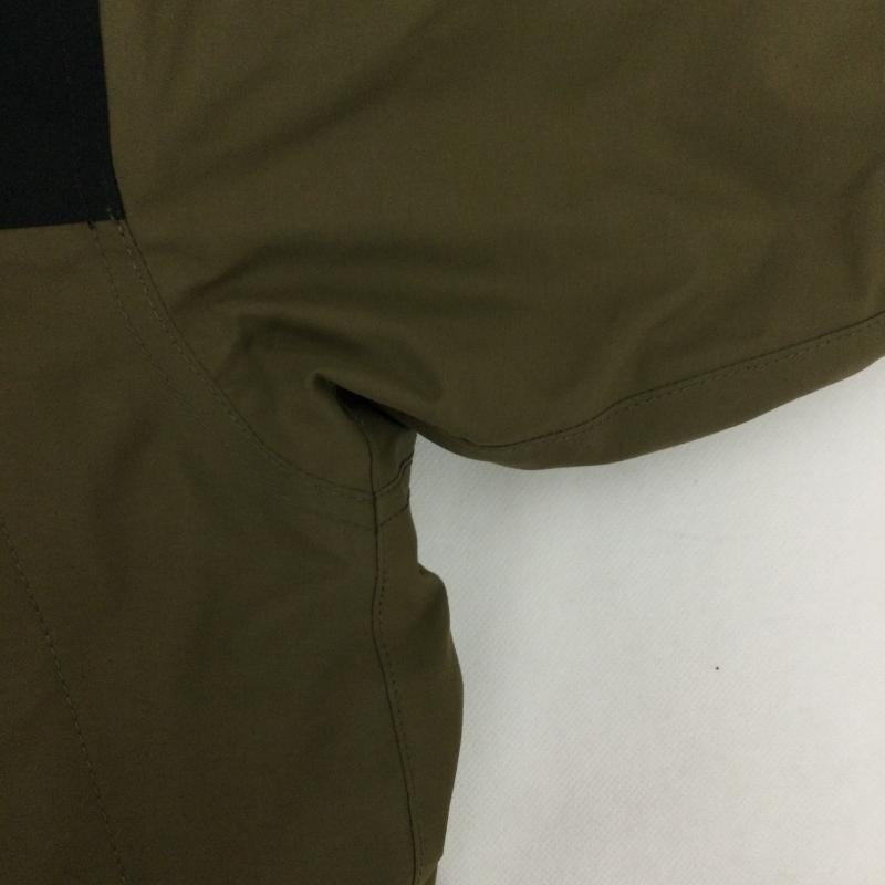 ザノースフェイス THE NORTH FACE コート ダウンコート THE NORTH FACE ザ ノースフェイス MOUNTAIN DOWN COAT マウンテンダウンコート ND91835 S 無地 カーキ / カーキ / khaki X 黒 / ブラック / black メンズ USED 古着 中古 50155231