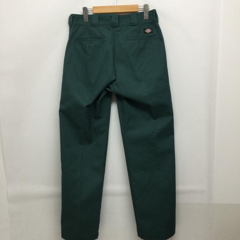 ディッキーズ Dickies パンツ ワークパンツ、ペインターパンツ ディッキーズ 874 ワークパンツ Dickies Original Fit Work Pants 32インチ 無地 緑 / グリーン / green メンズ USED 古着 中古 50155243