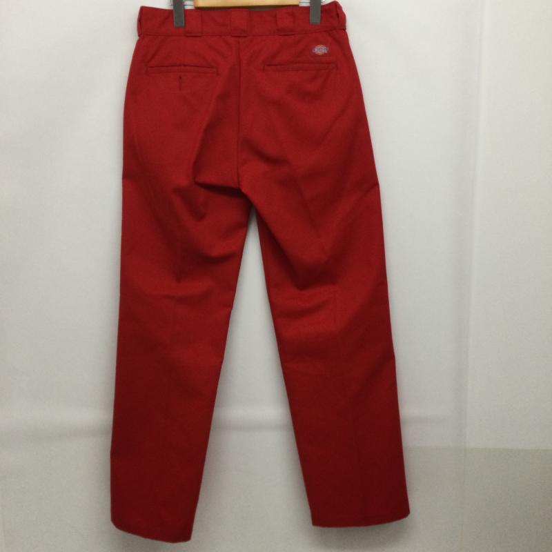 ディッキーズ Dickies パンツ ワークパンツ、ペインターパンツ ディッキーズ 874 ワークパンツ Dickies Original Fit Work Pants 32インチ 無地 赤 / レッド / red メンズ USED 古着 中古 50155246