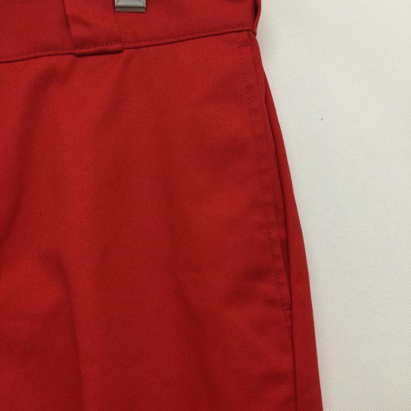 ディッキーズ Dickies パンツ ワークパンツ、ペインターパンツ ディッキーズ 874 ワークパンツ Dickies Original Fit Work Pants 32インチ 無地 赤 / レッド / red メンズ USED 古着 中古 50155246