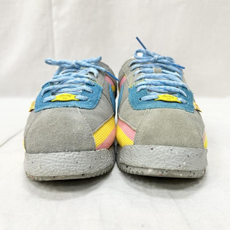 ナイキ NIKE スニーカー スニーカー DR1413-002 Union × Nike Cortez Light Smoke US:7/JPN25cm US：7 ロゴ、文字 灰 / グレー / gray X 桃 / ピンク / pink X 水色 / ライトブルー / メンズ USED 古着 中古 50155264