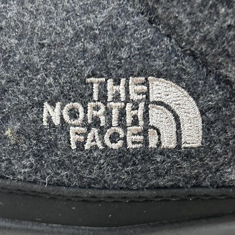 ザノースフェイス THE NORTH FACE アウトドアシューズ アウトドアシューズ nfw51979 W Nuptse Bootie Wool V short チャコールグレー US7/24cm US：7 ロゴ、文字 チャコールグレー / チャコールグレー / レディース USED 古着 中古 50155268