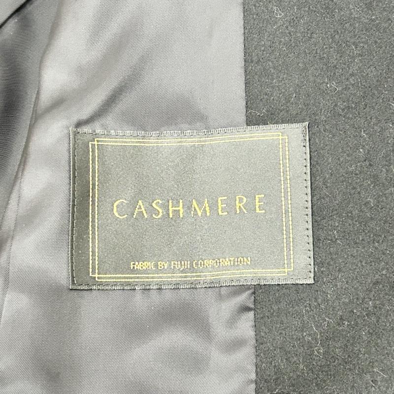 イネド INED コート コート一般 カシミヤ100％ シンプルロングコート ベルト付き 9号 9号 無地 黒 / ブラック / black レディース USED 古着 中古 50155270