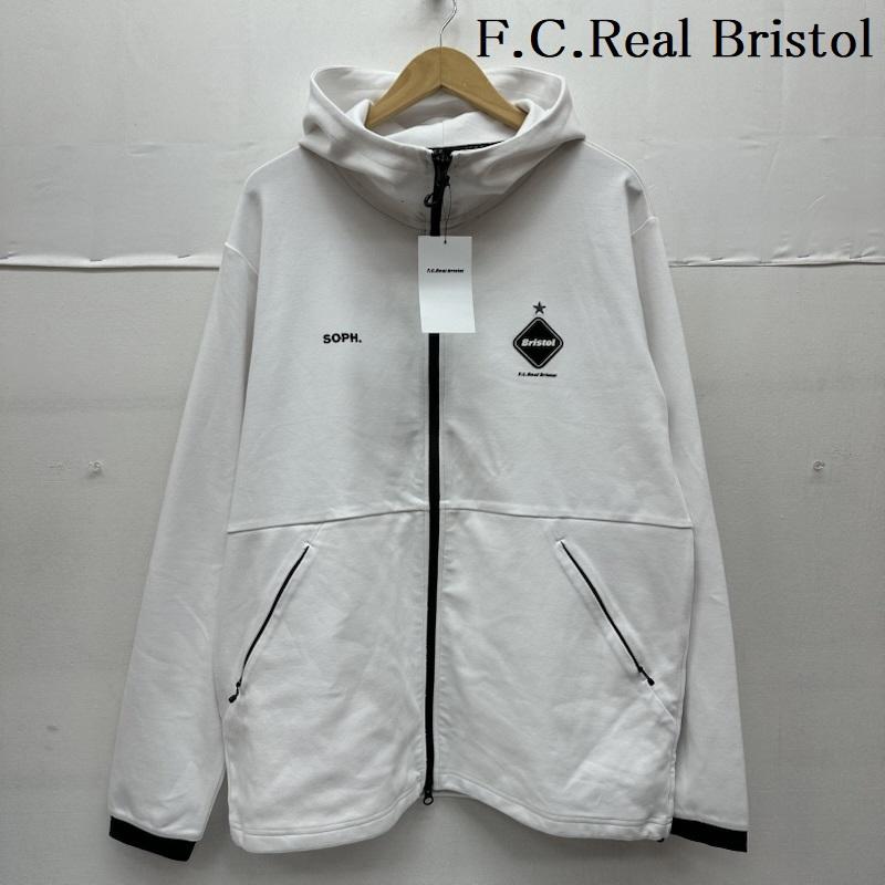 エフシーレアルブリストル F.C.Real Bristol パーカー 長袖 FCRB RELAX FIT ZIP UP HOODIE ジップ パーカー FCRB-210050 XL 白 / ホワイト / white メンズ USED 古着 中古 50155276