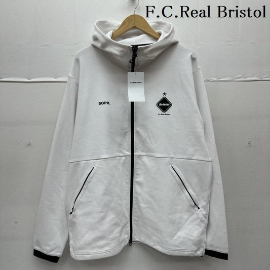 エフシーレアルブリストル F.C.Real Bristol パーカー 長袖 FCRB RELAX FIT ZIP UP HOODIE ジップ パーカー FCRB-210050 XL 白 / ホワイト / white メンズ USED 古着 中古 50155276