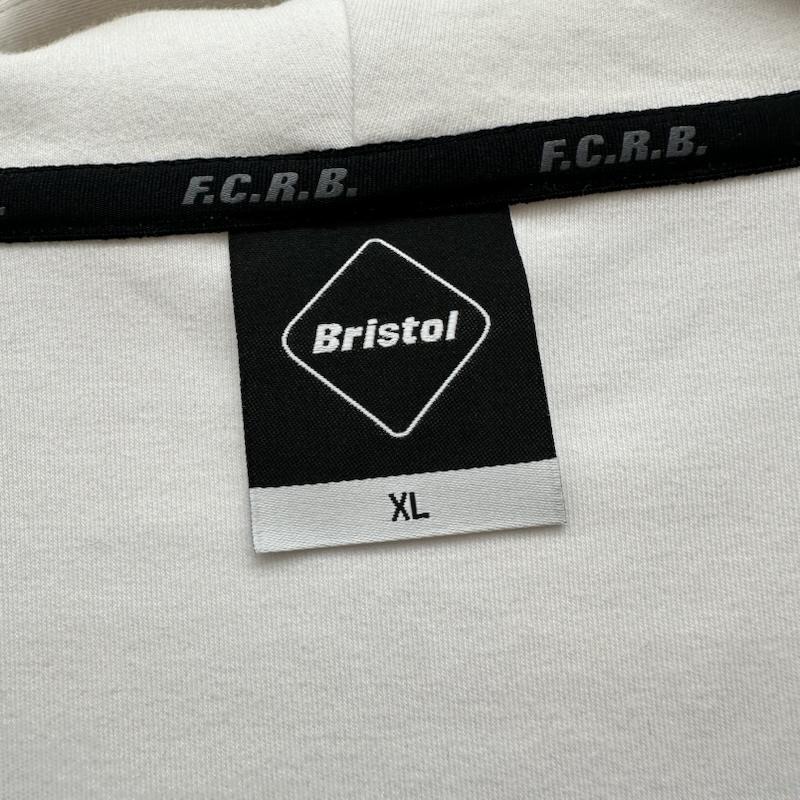 エフシーレアルブリストル F.C.Real Bristol パーカー 長袖 FCRB RELAX FIT ZIP UP HOODIE ジップ パーカー FCRB-210050 XL 白 / ホワイト / white メンズ USED 古着 中古 50155276