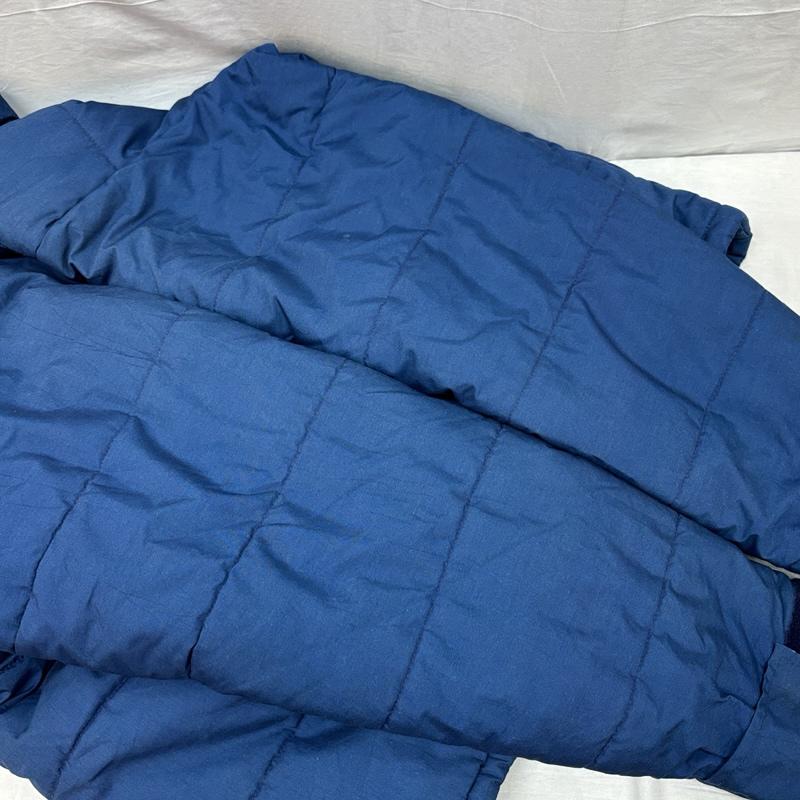ザノースフェイス THE NORTH FACE ジャケット、上着 ダウンジャケット 70年代 ビンテージ 茶タグ ケアタグ付 ダウン ジャケット TALON ZIP フード付属無し 70s VINTAGE XL 青 / ブルー / blue メンズ USED 古着 中古 50155278