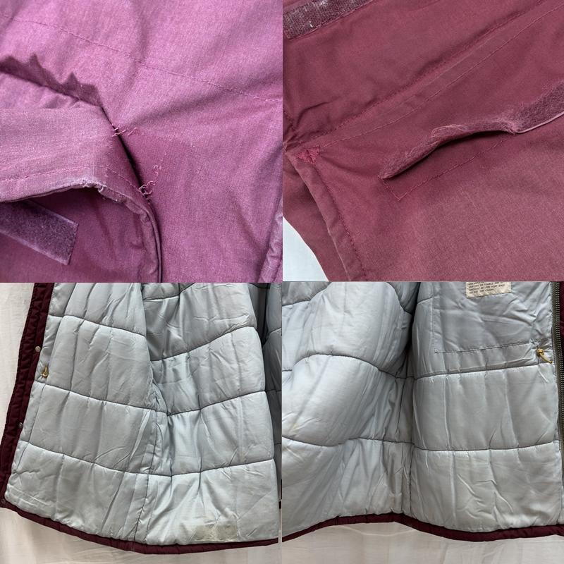 ザノースフェイス THE NORTH FACE ジャケット、上着 ダウンジャケット 70年代 ビンテージ 茶タグ ケアタグ付 ダウン ジャケット TALON ZIP フード付属無し 70s VINTAGE M メンズ USED 古着 中古 50155290