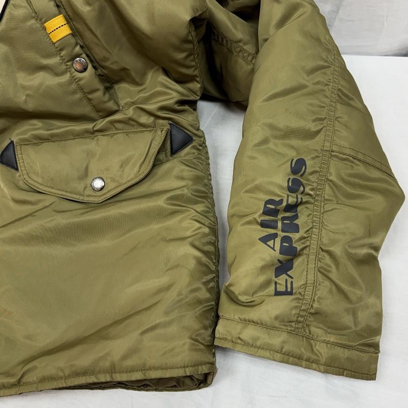 アヴィレックス AVIREX ジャケット、上着 ジャンパー、ブルゾン 6132057 A.C.C.PATCHED N-3B ミリタリー フライト ジャケット XL メンズ USED 古着 中古 50155292