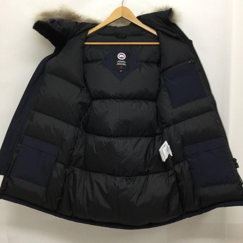 カナダグース CANADA GOOSE ジャケット、上着 ダウンジャケット カナダグース CANADA GOOSE 3438JM JASPER ジャスパー ダウンジャケット S 無地 紺 / ネイビー / navy メンズ USED 古着 中古 50155296
