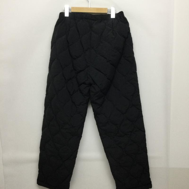 タイオン TAION パンツ ワークパンツ、ペインターパンツ TAION CITEN ダウンキルトパンツ M 無地 黒 / ブラック / black メンズ USED 古着 中古 50155304