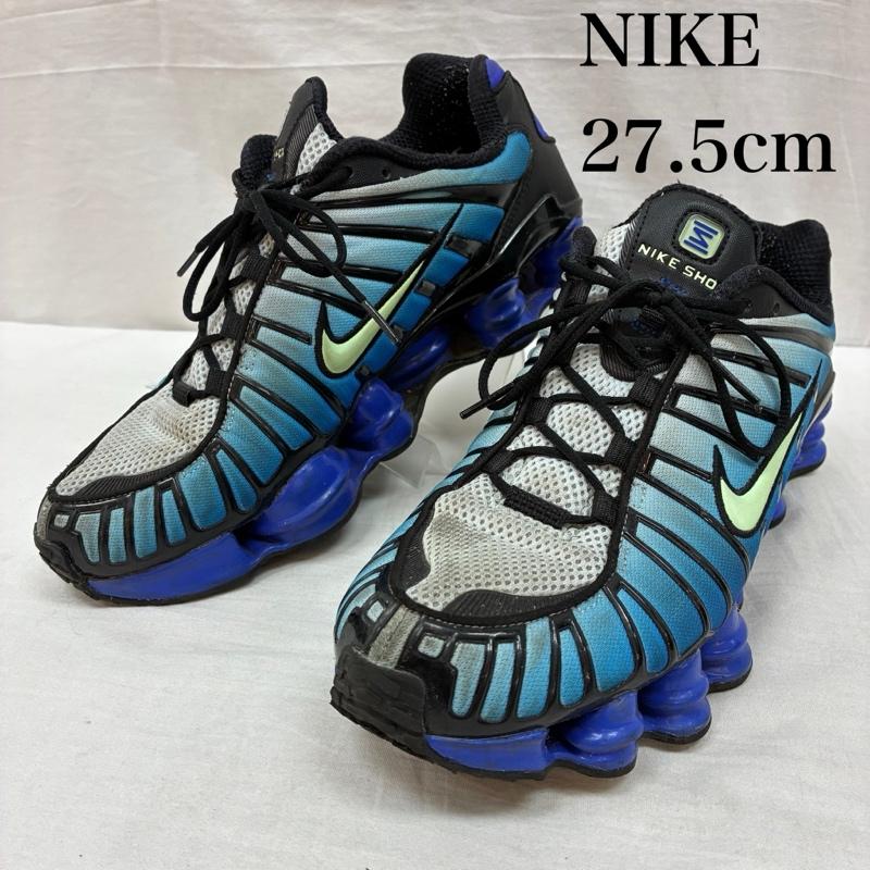 ナイキ NIKE スニーカー スニーカー SHOX TL ショックス AV3595-009 ローカット スニーカー 27.5cm ロゴ、文字 メンズ USED 古着 中古 50155320