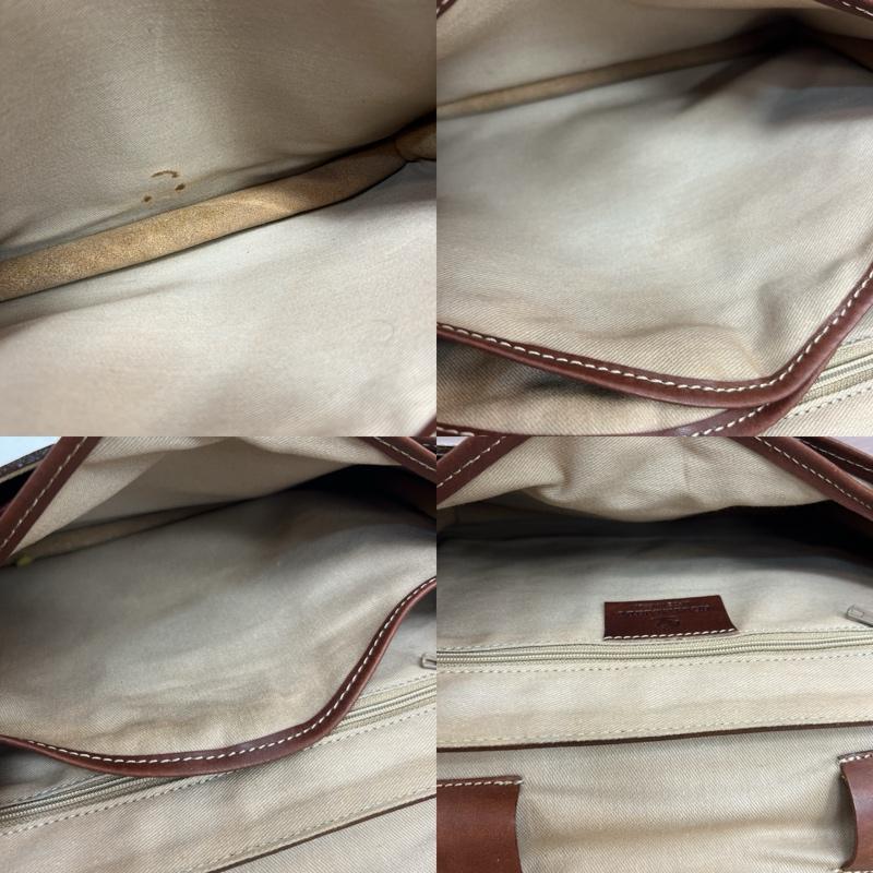 古着 USED ハンドバッグ ハンドバッグ HENRY MARTIN ヘンリーマーティン レザー サッチェルバッグ - 茶 / ブラウン / brown レディース USED 古着 中古 50155337