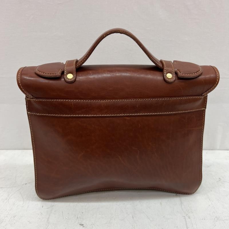 古着 USED ハンドバッグ ハンドバッグ HENRY MARTIN ヘンリーマーティン レザー サッチェルバッグ - 茶 / ブラウン / brown レディース USED 古着 中古 50155337