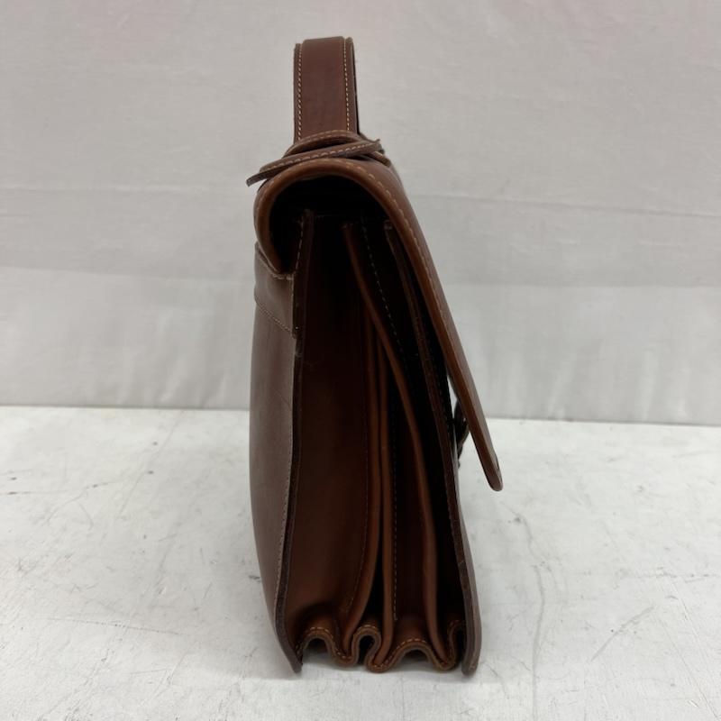 古着 USED ハンドバッグ ハンドバッグ HENRY MARTIN ヘンリーマーティン レザー サッチェルバッグ - 茶 / ブラウン / brown レディース USED 古着 中古 50155337