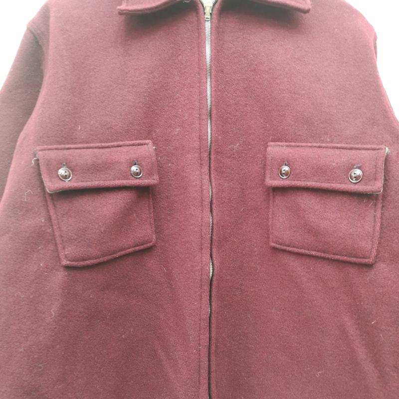 ヴィンテージ VINTAGE ジャケット、上着 ジャンパー、ブルゾン 40s Sportswear by GLOUCESTER MFG.CO ウール スポーツ ジャケット ボルドー / ボルドー / メンズ USED 古着 中古 50155347