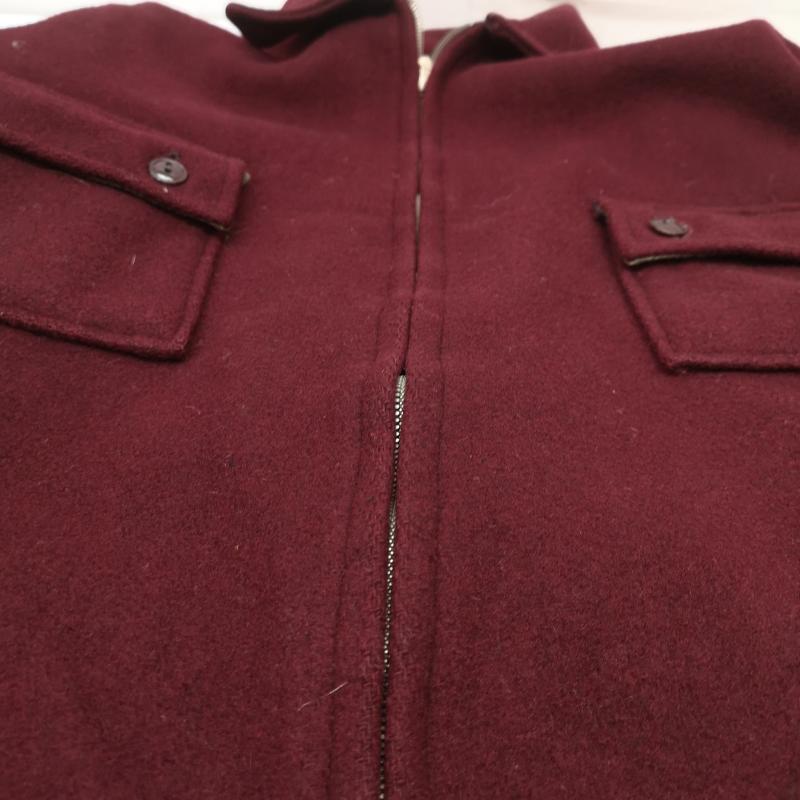 ヴィンテージ VINTAGE ジャケット、上着 ジャンパー、ブルゾン 40s Sportswear by GLOUCESTER MFG.CO ウール スポーツ ジャケット ボルドー / ボルドー / メンズ USED 古着 中古 50155347